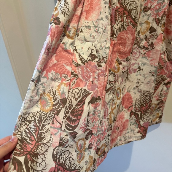 LoveShackFancy Girls Flutter-Sleeve Shift dress size 12 - Picture 2 of 7